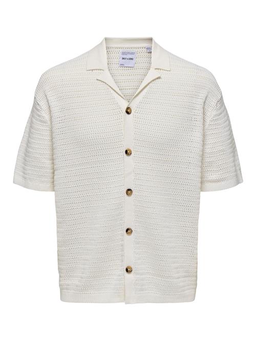 Only & Sons Cardigan 'Thiago'  hvid