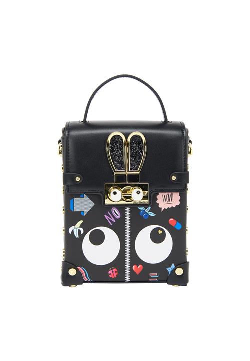 MYMO Skuldertaske 'Enie'  blå / rød / sort / hvid