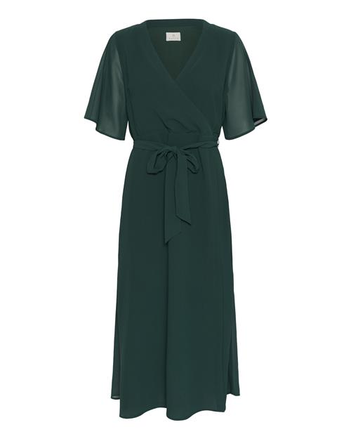 Kaffe Kjole 'Belle'  mørkegrøn