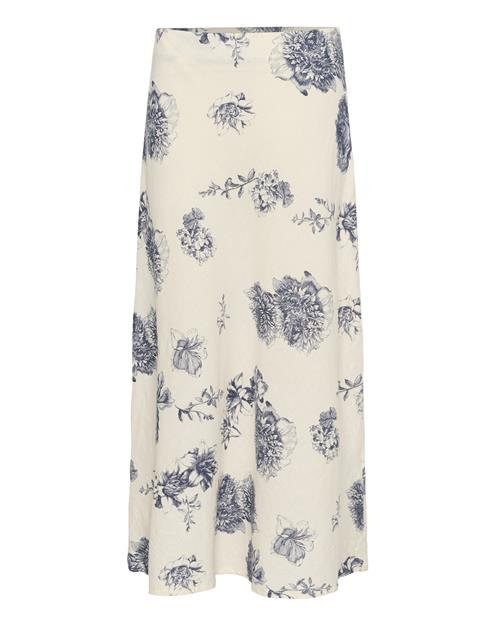 Part Two Nederdel 'Nittas'  ecru / mørkeblå