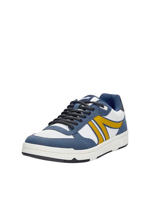 Pull&Bear Sneaker low  marin / curry / hvid