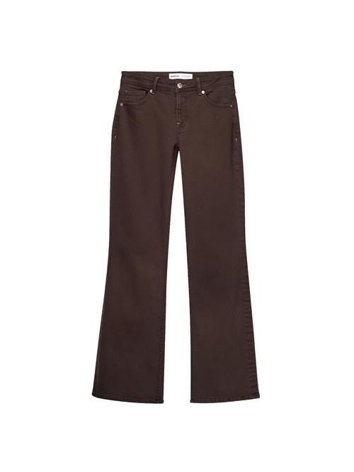 Bershka Jeans  mørkebrun