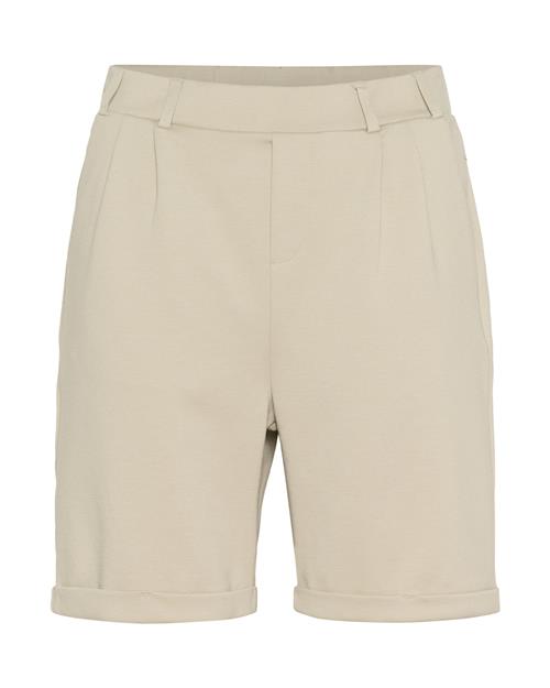 Kaffe Bukser med lægfolder 'KAJenny'  greige