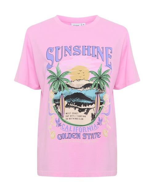 SAINT TROPEZ Shirts  gul / grøn / lilla / sort