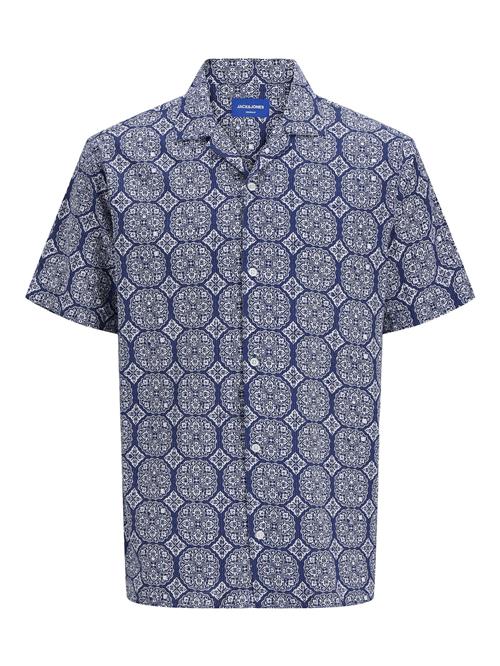 Jack & Jones Junior Skjorte  navy / offwhite