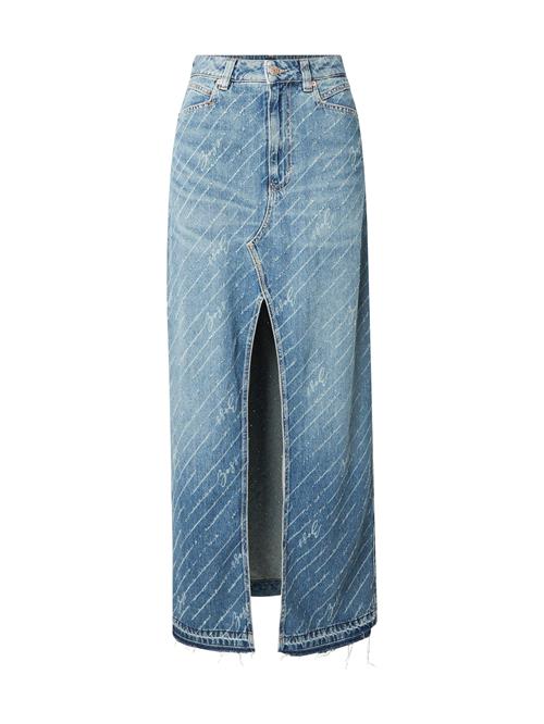 BOSS Nederdel  blue denim / pastelblå