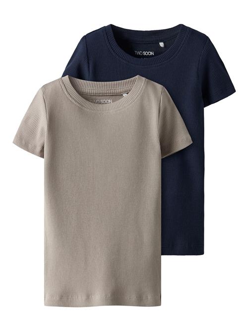 TWO SOON Shirts  navy / grå