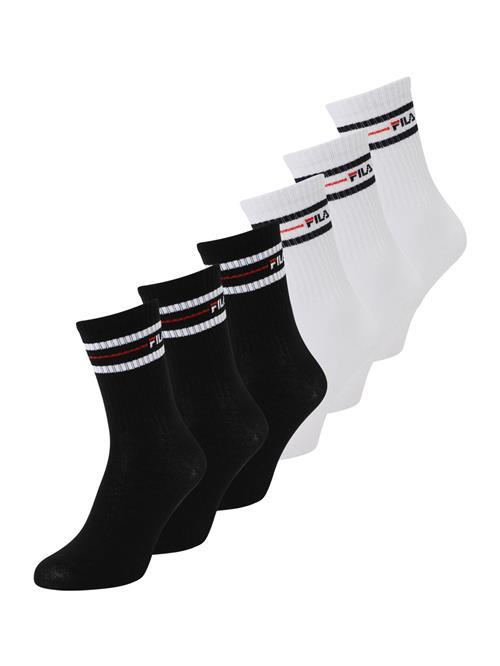 FILA Sokker  rød / sort / hvid