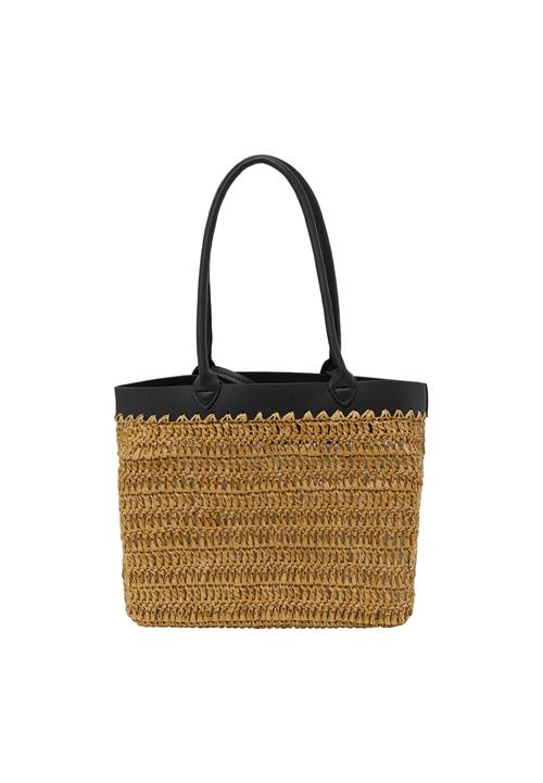 usha FESTIVAL Strandtaske  brun / sort