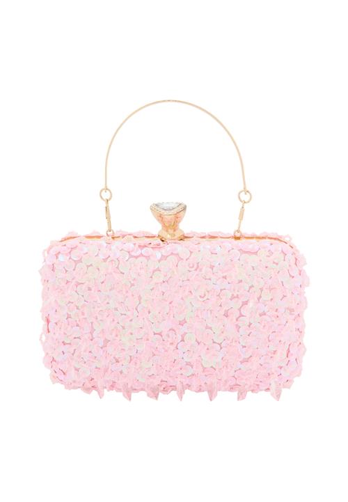 faina Clutch  rosé