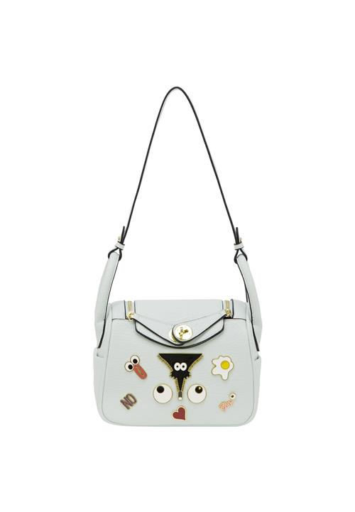 MYMO Skuldertaske 'Pop Eyetheme'  guld / mint / sort / hvid