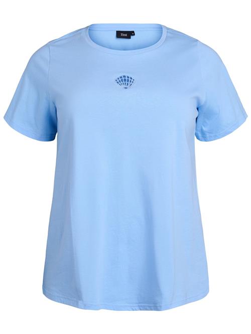 Zizzi Shirts 'Livia'  lyseblå