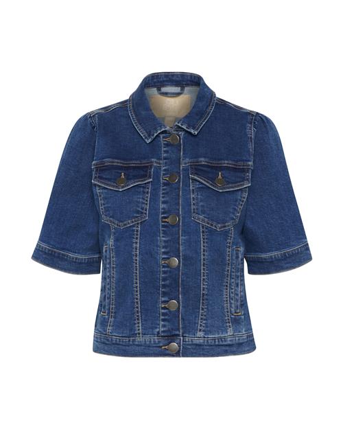 CULTURE Overgangsjakke 'Deva Ami '  blue denim