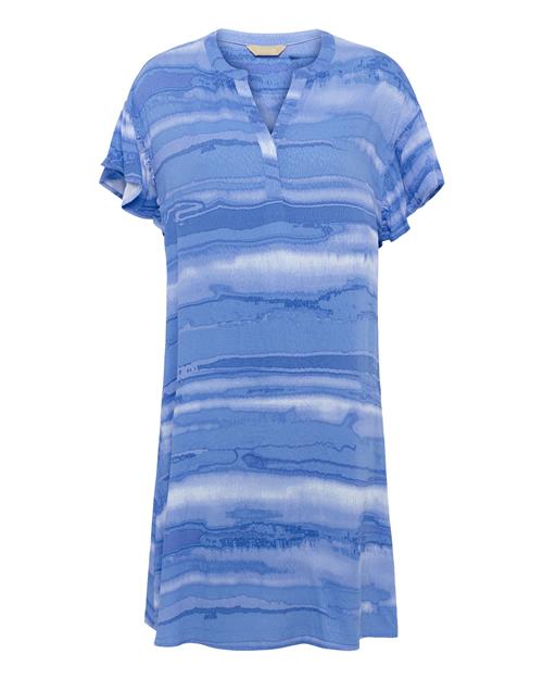 CULTURE Kjole 'Dodi Alexa'  blå / neonblå / lyseblå