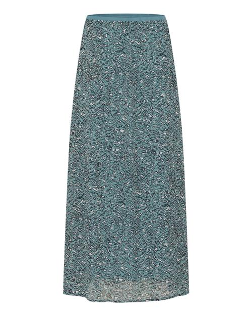 Kaffe Nederdel 'Bella'  marin / røgblå / hvid