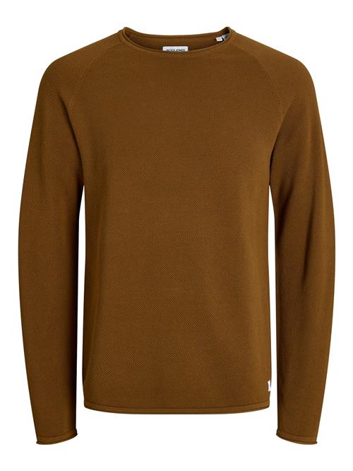 JACK & JONES Pullover 'JJEHILL'  brun