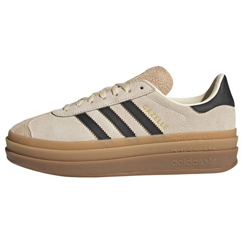 ADIDAS ORIGINALS Sneaker low 'Gazelle Bold'  guld / sort / uldhvid