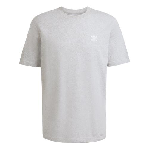ADIDAS ORIGINALS Bluser & t-shirts 'Trefoil Essentials'  lysegrå / hvid