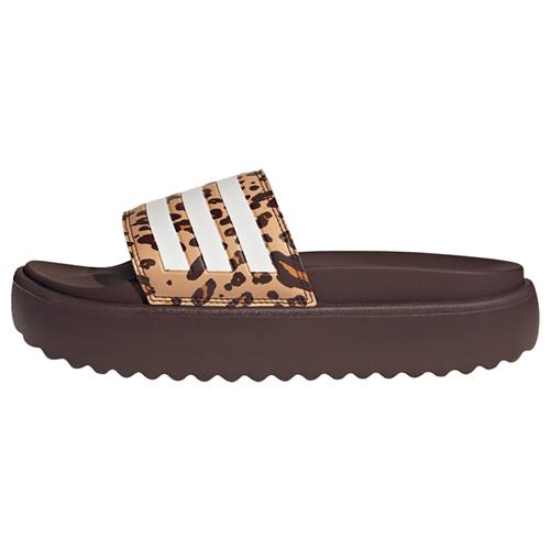 ADIDAS PERFORMANCE Strand-/badesko 'Adilette'  cappuccino / mørkebrun / hvid