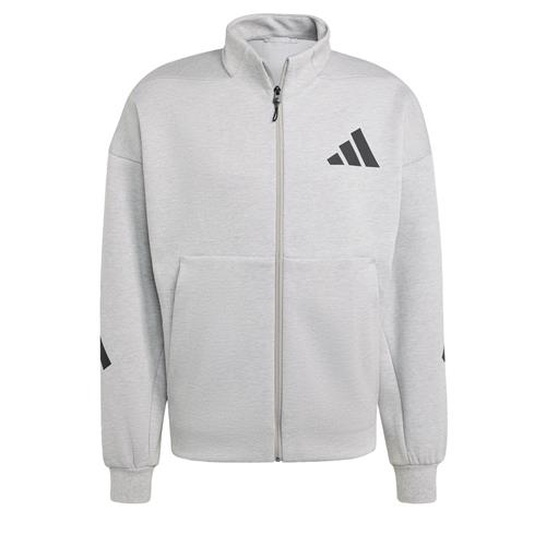 ADIDAS SPORTSWEAR Sweatjakke 'Z.N.E.'  grå-meleret / sort
