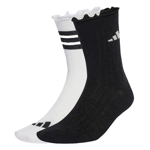 ADIDAS SPORTSWEAR Sportssokker 'Glow Sock 2 Pack'  sort / hvid