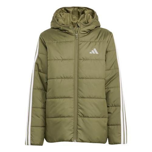 ADIDAS SPORTSWEAR Sportsjakke 'Essentials'  oliven / hvid