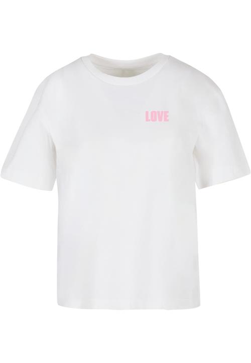 Miss Tee Shirts 'All We Need Is Love'  hvid