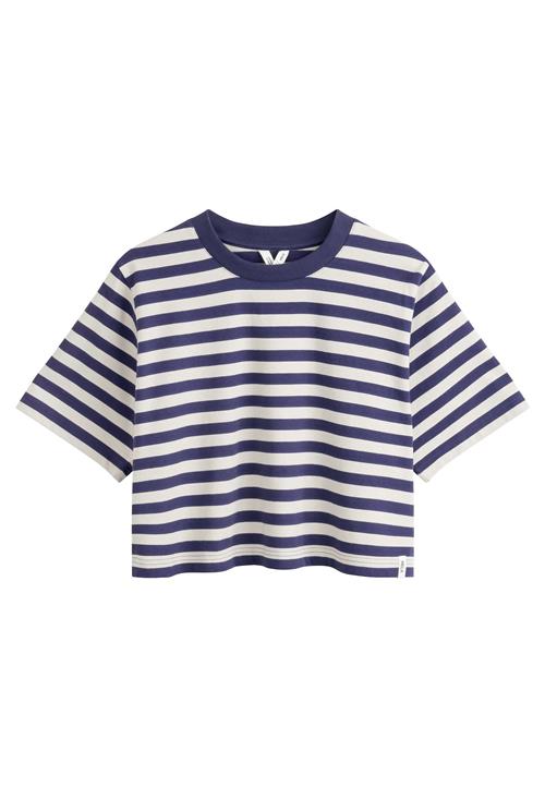 MELA Shirts 'JOSHNA'  mørkeblå / hvid