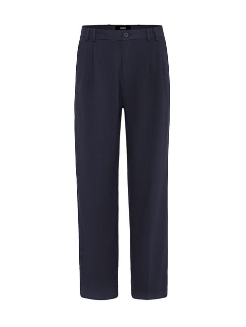 Antioch Bukser med lægfolder  navy