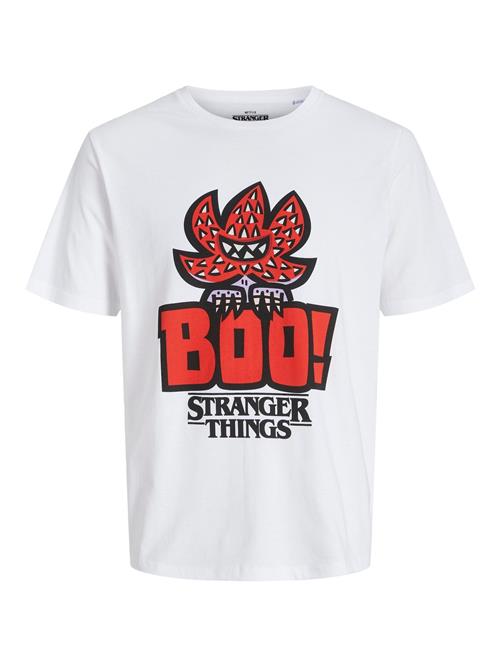 JACK & JONES Bluser & t-shirts 'JORStranger'  rød / sort / hvid