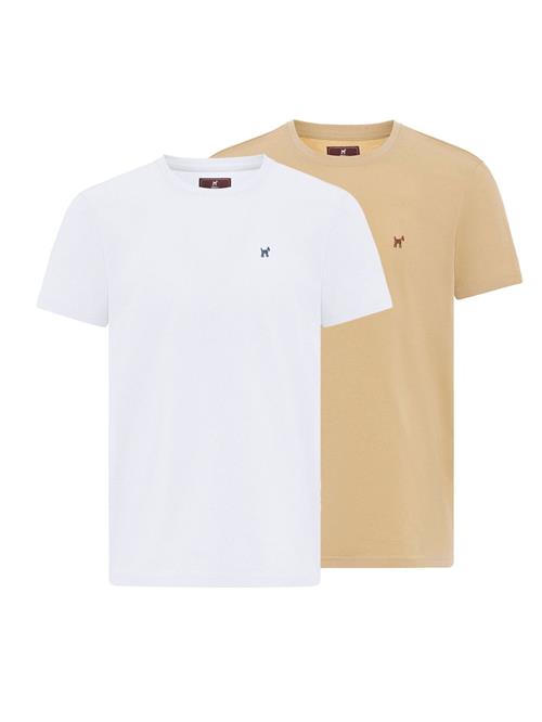 Williot Bluser & t-shirts  camel / hvid
