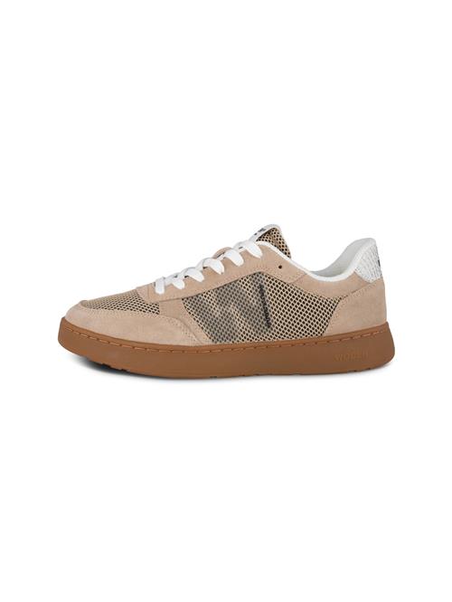 WODEN Sneaker low 'Frode'  sand / sort / hvid