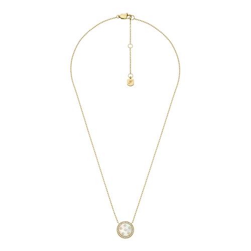 FOSSIL Kæde  guld / transparent / hvid