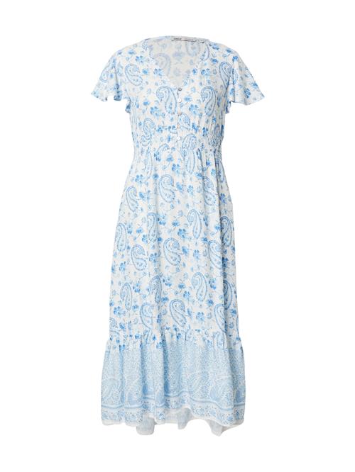 ONLY Kjole  blå / hvid