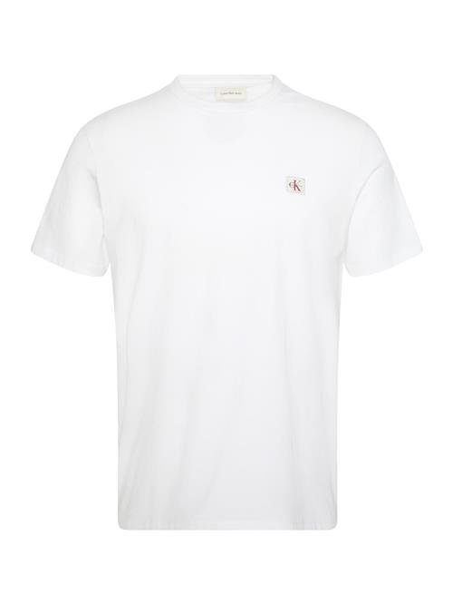 Calvin Klein Jeans Bluser & t-shirts  creme / blodrød / hvid