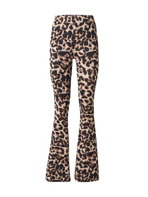 VILA Leggings 'VILEOA'  creme / karamel / sort