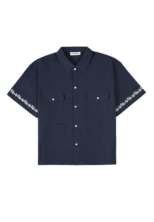 Prohibited Skjorte 'Western'  navy / hvid