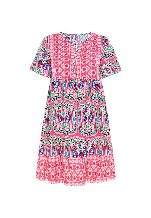 usha FESTIVAL Sommerkjole  blandingsfarvet / mørk pink