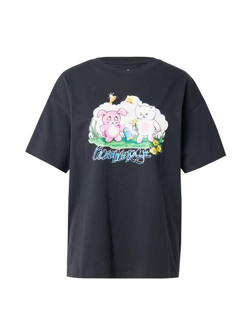 CONVERSE Shirts 'BESTIES'  lysegrøn / pink / sort / offwhite