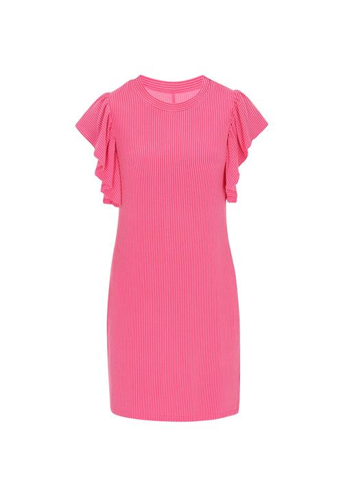 faina Kjole  mørk pink