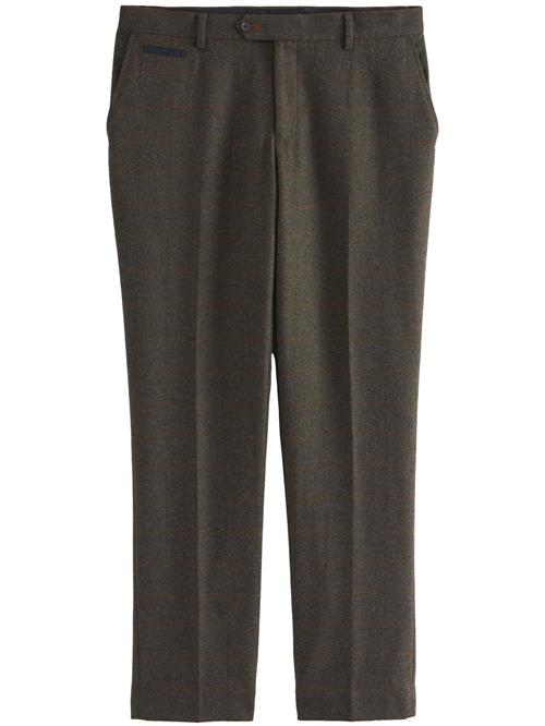 Next Bukser med fals  mørkeblå / sepia / gran