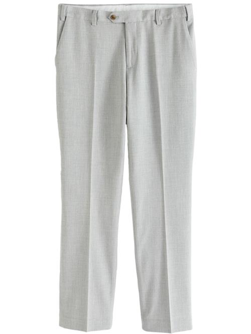 Next Bukser med fals  lysegrå