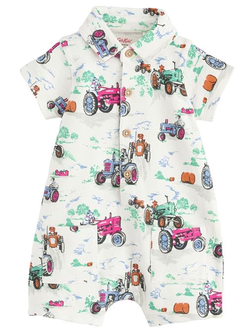 Next Sparkedragt/Body  ecru / gran / mørk pink / sort