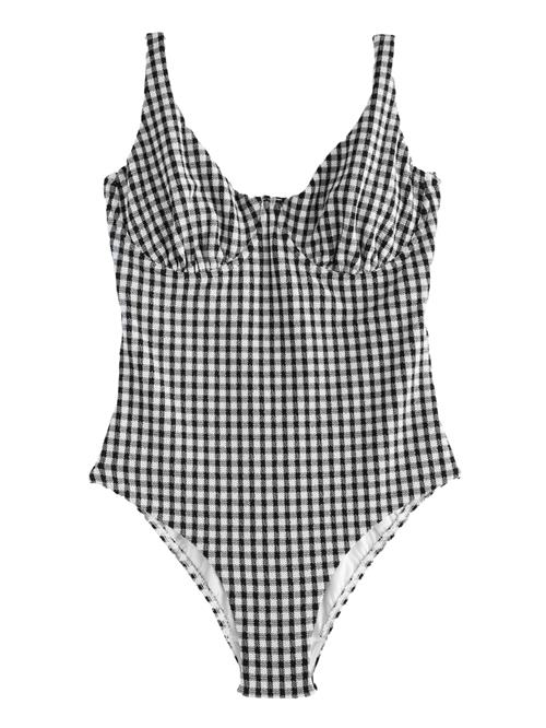 Next Badedragt  sort / hvid