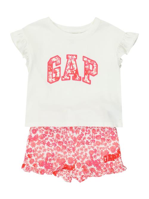 GAP Sæt  pink / gammelrosa / rød / hvid