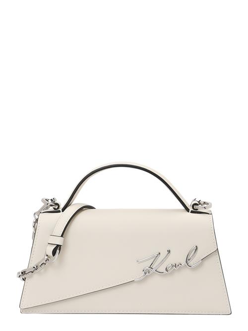 Karl Lagerfeld Skuldertaske  sort / sølv / offwhite