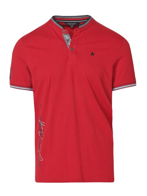 KOROSHI Bluser & t-shirts  grå / mørkerød / sort