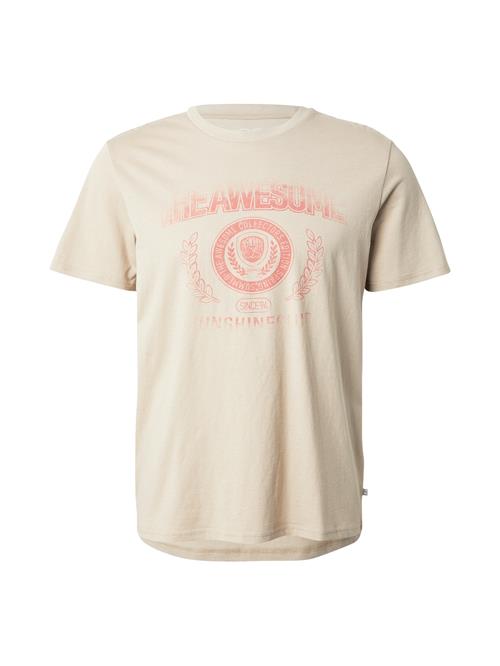 QS Bluser & t-shirts  lysebeige / lys rød