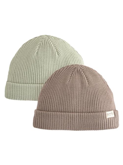 Next Hue  mokka / pastelgrøn