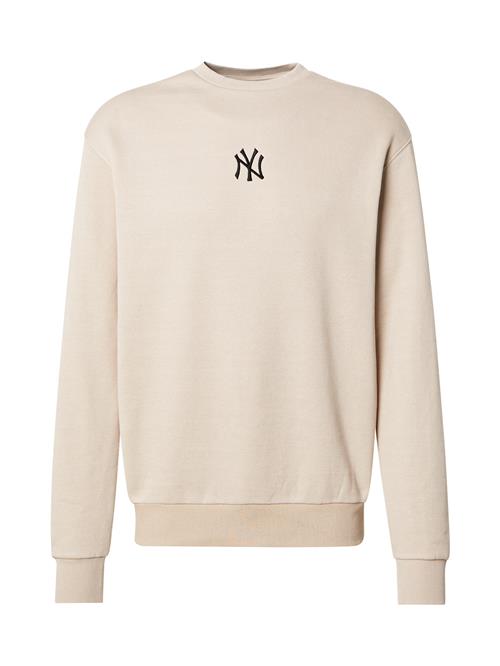 NEW ERA Sweatshirt 'NEYYAN'  beige / sort
